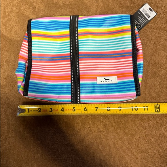 Multicolor Striped toiletry bag - Picture 2 of 8